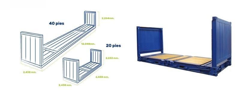 Contenedores flat rack en Argentina